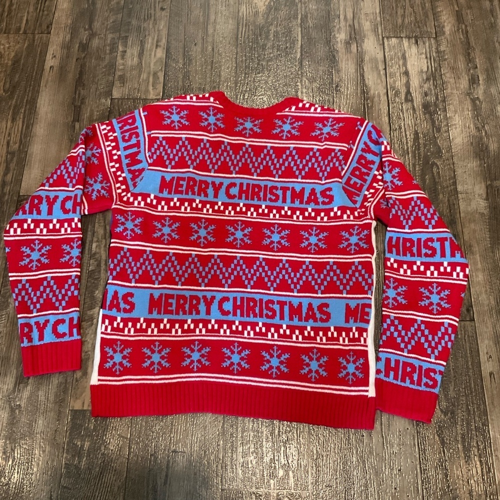 NWT, Blizzard Bay Long Sleeve Ugly Christmas Sweater, Spouse Matching Sweaters - Picture 4 of 5